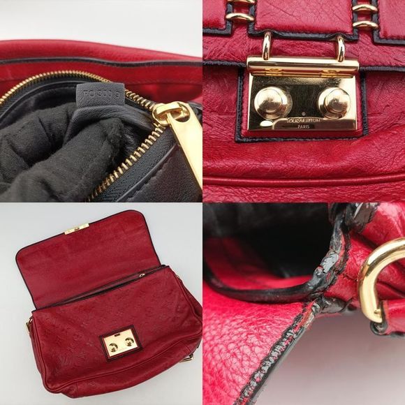 Louis Vuitton Print My Dear Rubel Red Leather M40283 Fo3009 - Picture 8 of 10